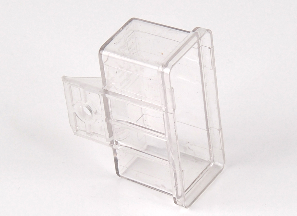 قاب رله دوبل شفاف